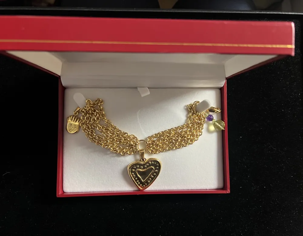 Multiplo Corneille - Bracelet signé avec charms et pampilles - 1999 - Bijou d'artiste