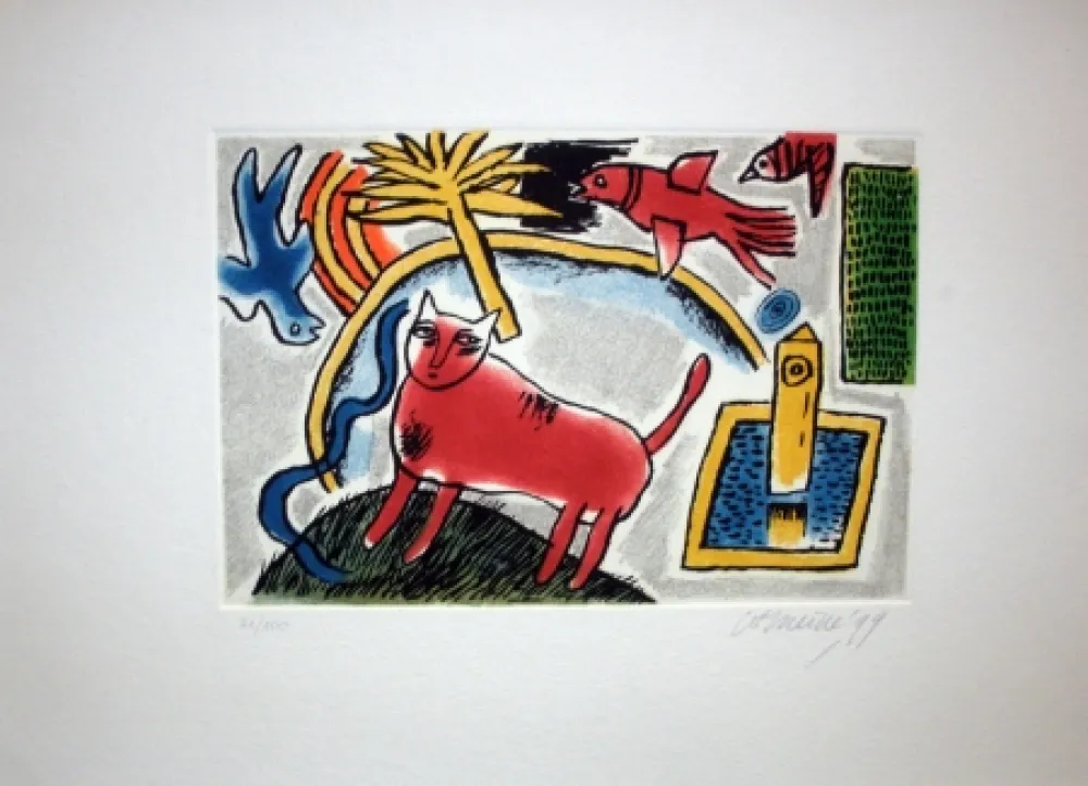 Acquaforte Corneille - Composizione 1