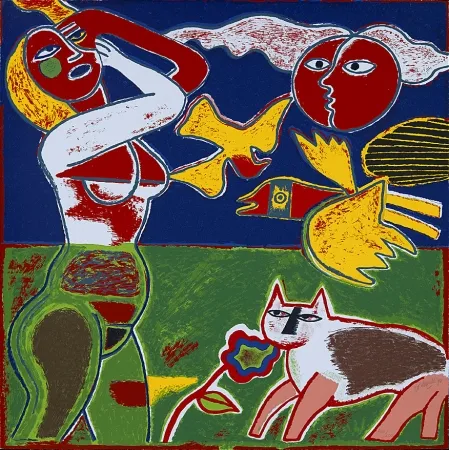 Serigrafia Corneille - Image d'un été