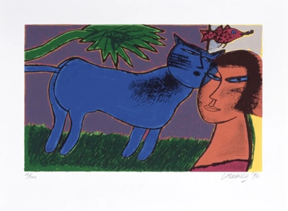 Serigrafia Corneille - L'amour au jour le jour 3