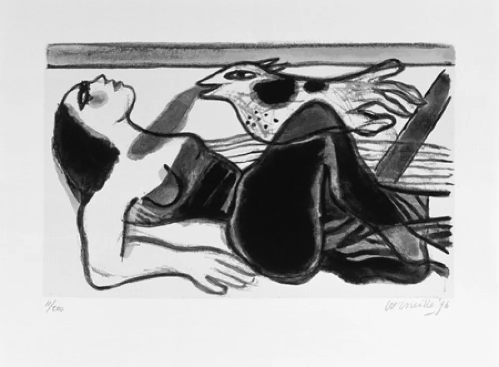 Serigrafia Corneille - L'amour au jour le jour 6