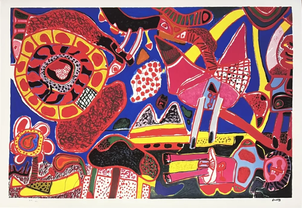 Grafica Numerica Corneille - Le Jardin des délices 1991