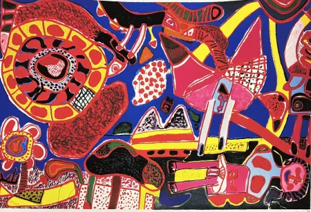 Multiplo Corneille - Le Jardin des délices 1991 - Tirage numéroté 45 ex AO