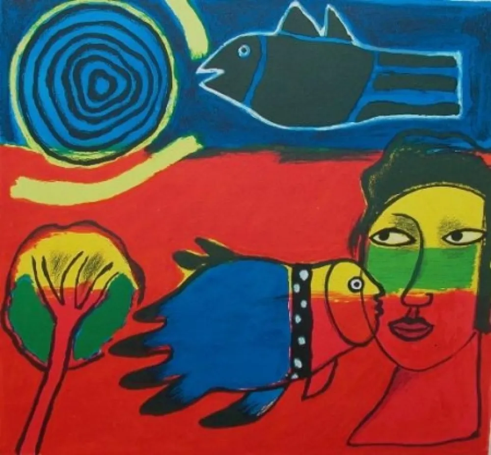 Litografia Corneille - Les Premices du Printemps