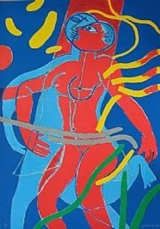 Litografia Corneille - Olympique 92