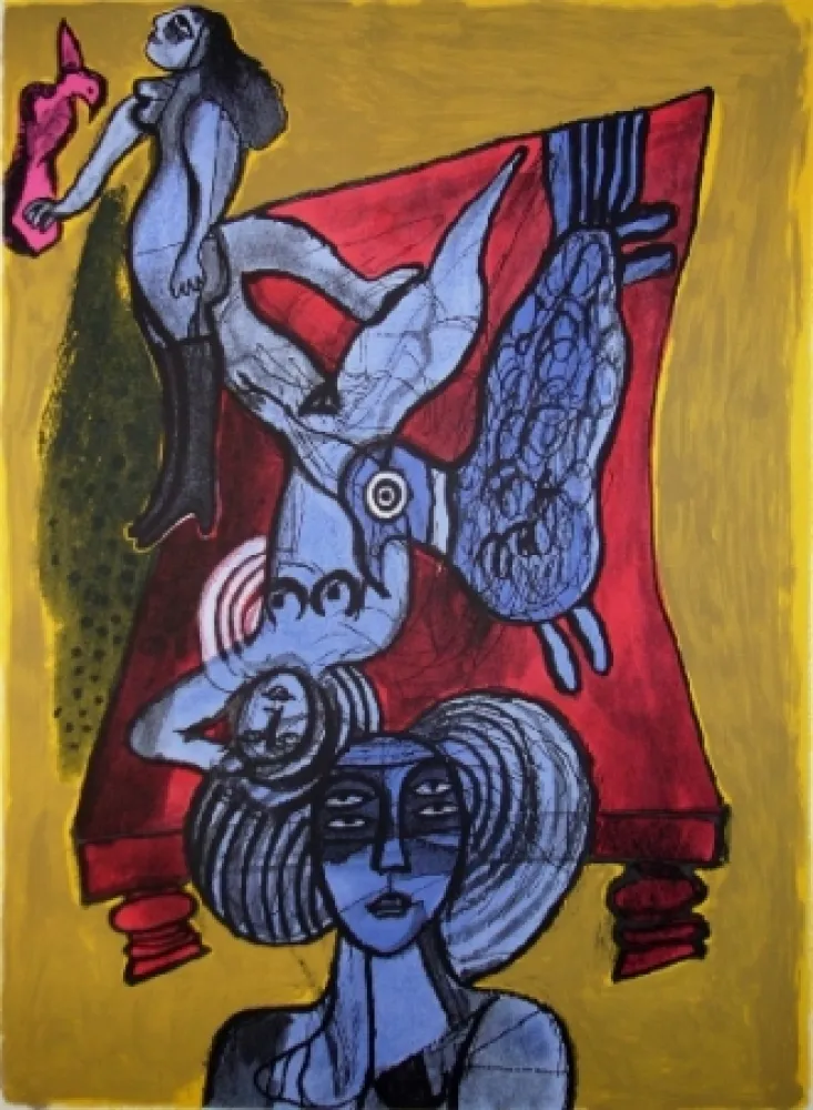 Litografia Corneille - Reveries II