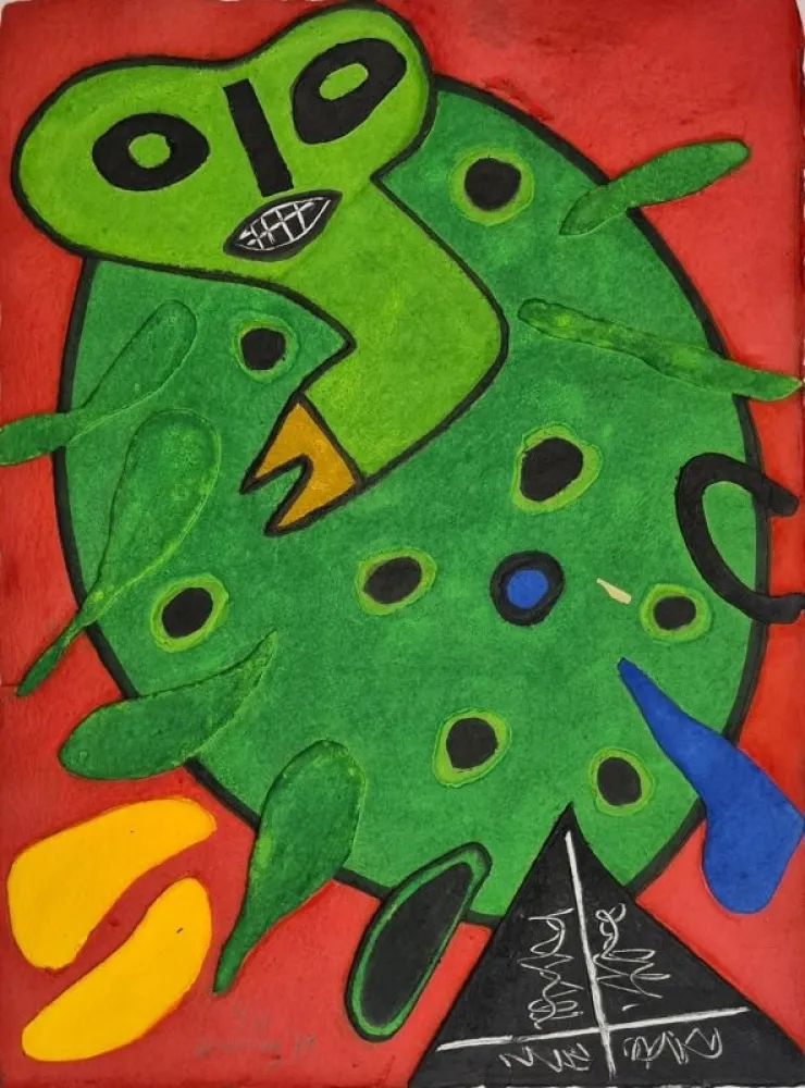 Incisione Corneille - Sans titre