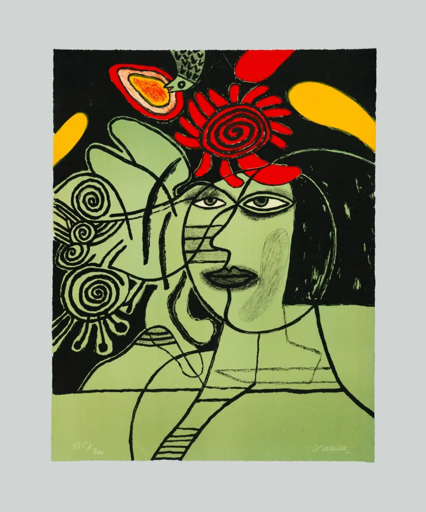 Serigrafia Corneille - Senza titolo