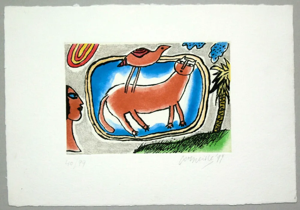 Acquaforte E Acquatinta Corneille - Senza titolo