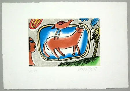 Acquaforte E Acquatinta Corneille - Senza titolo