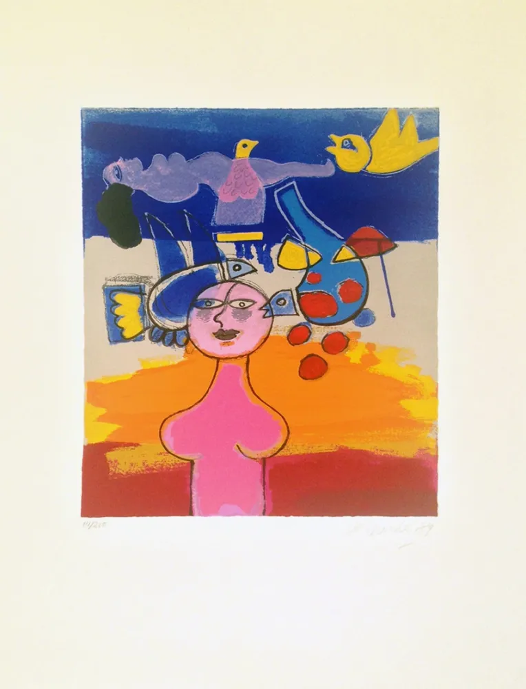 Litografia Corneille - Six rêves peints