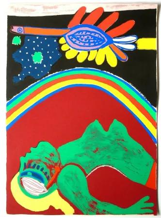 Serigrafia Corneille - Untitled