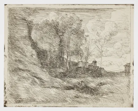 Non Tecnico Corot - Souvenir d’Ostie (Souvenir of Ostia)