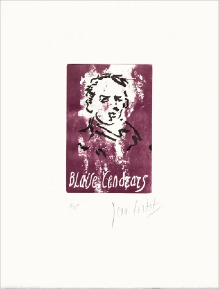 Acquaforte Cortot - Blaise Cendrars