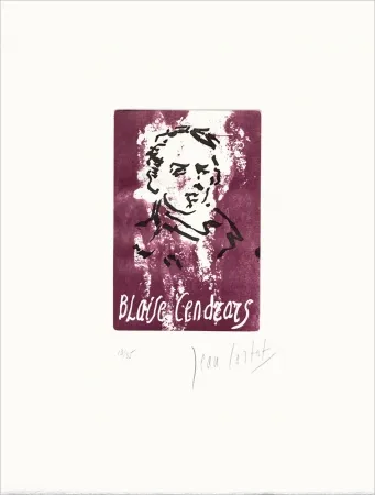 Acquaforte Cortot - Blaise Cendrars