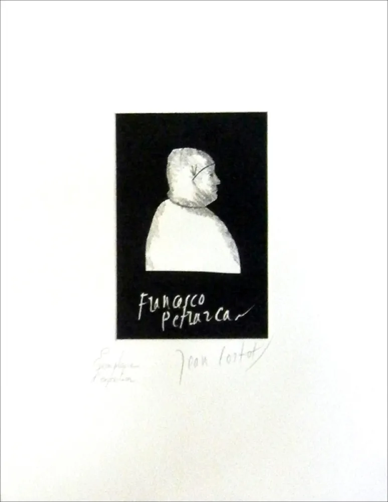 Acquaforte Cortot - Petrarque