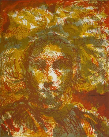 Litografia Corzas - Umbrìo por la pena