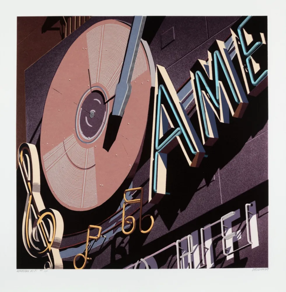 Serigrafia Cottingham - American Hi-Fi