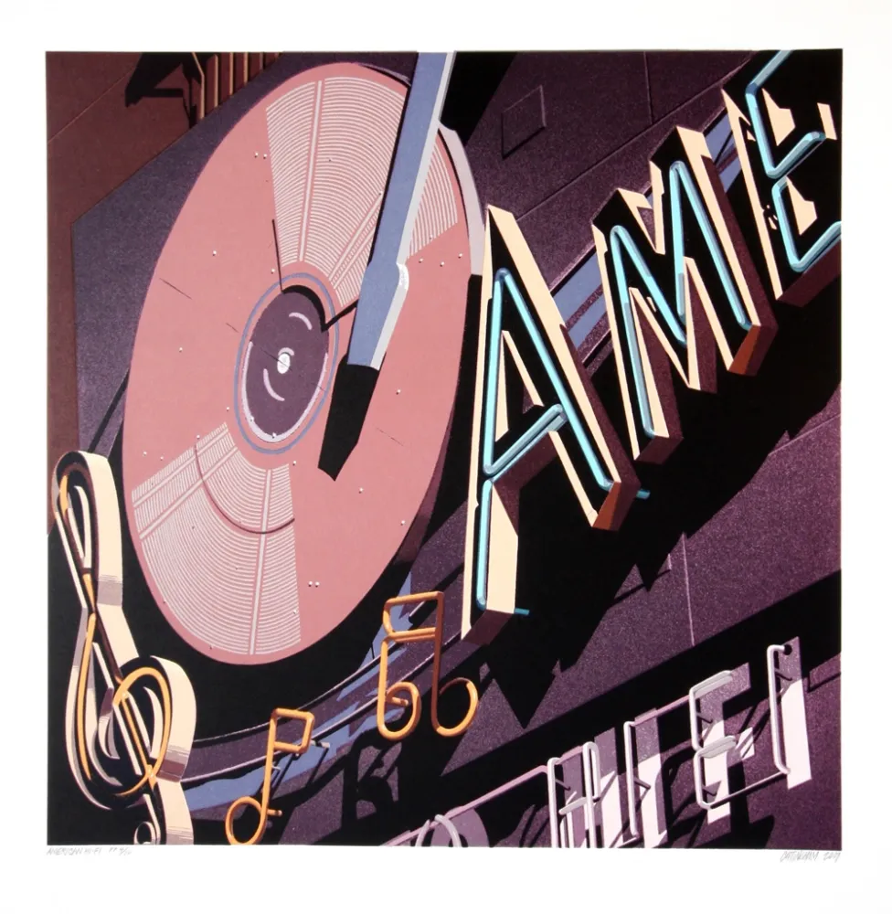 Serigrafia Cottingham - American Hi Fi
