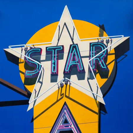 Serigrafia Cottingham - Star (Hollywood)