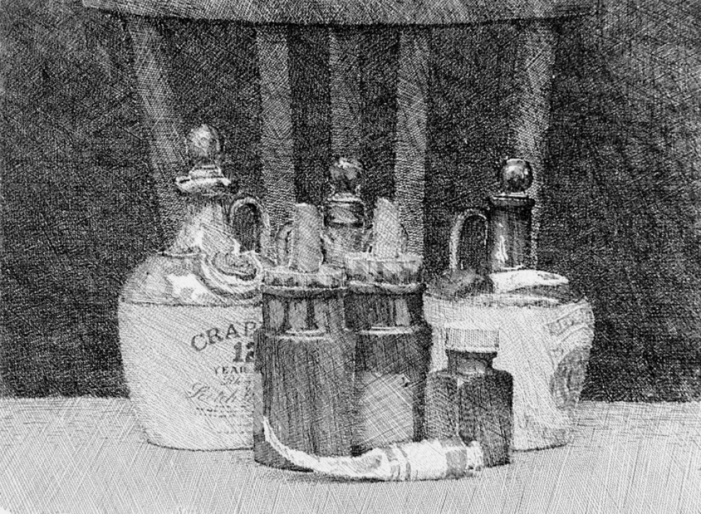 Acquaforte Cotugno  - Natura morta