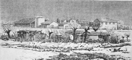 Acquaforte Cotugno  - Orti a cascina San Marco (I stato)