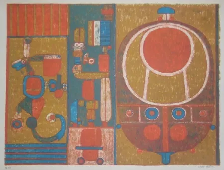 Litografia Courtin - Vérité Cruelle d'un ancien jeu 