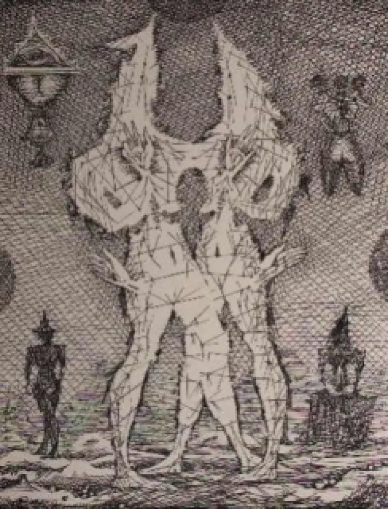 Acquaforte Coutaud - Voyage dans la lune 1