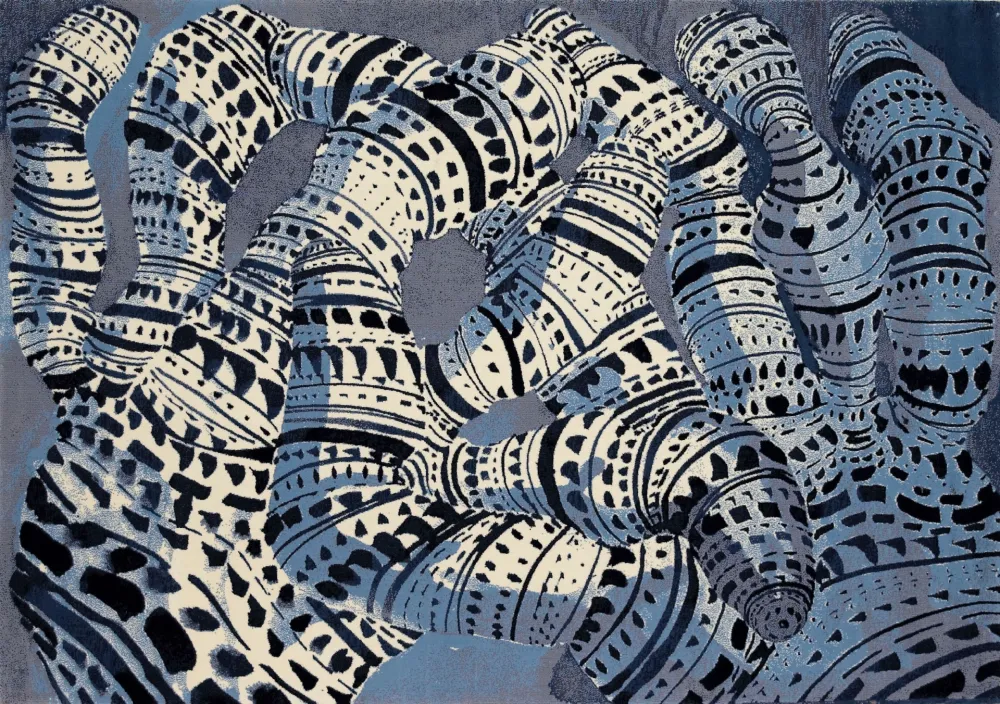 Multiplo Cragg - Form Code (Blue)