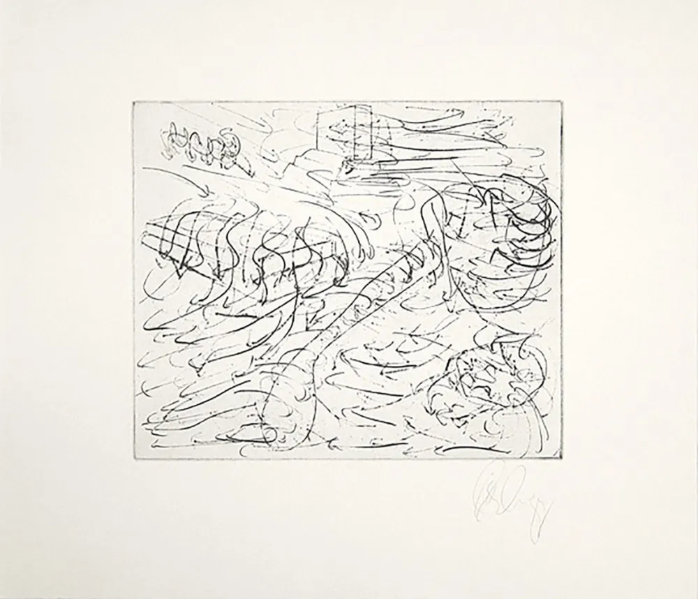 Incisione Cragg - Wüste 