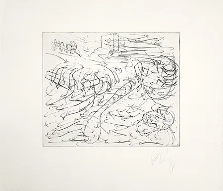 Incisione Cragg - Wüste 