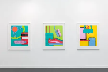 Serigrafia Craig-Martin - Intimate Relations II