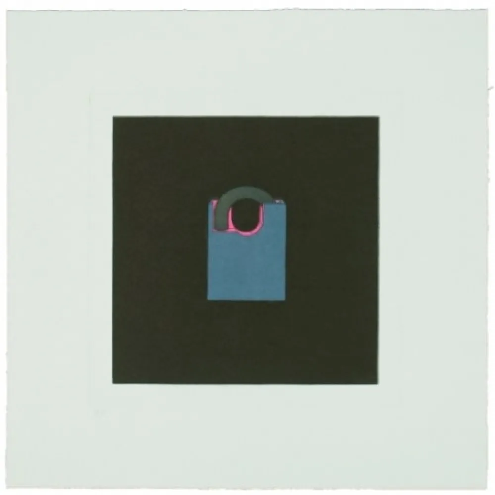 Incisione Craig-Martin - The Catalan Suite I - Padlock