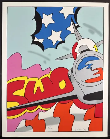 Litografia Crash - American Thunderbird