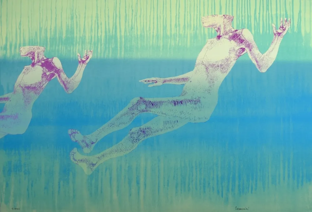 Serigrafia Cremonini - Composition