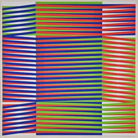 Serigrafia Cruz-Diez - Couleur Additive. No 8