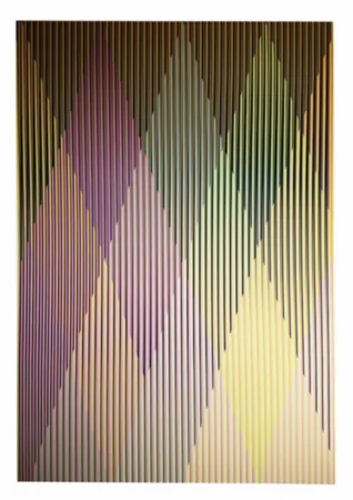 Serigrafia Cruz-Diez - Couleur additive perseus 2