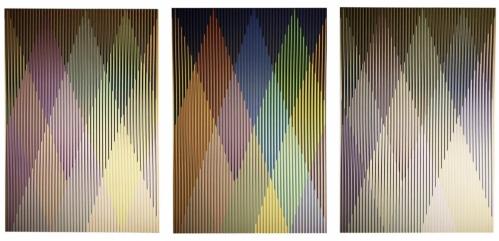 Serigrafia Cruz-Diez - Douleur Additive Perseus