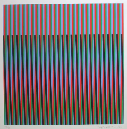 Serigrafia Cruz-Diez - No title