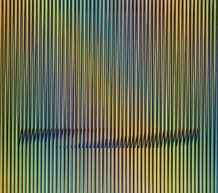 Litografia Cruz-Diez - Serie Caura - 1