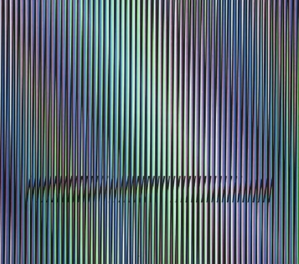 Litografia Cruz-Diez - Serie Caura - 4