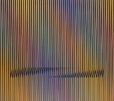 Litografia Cruz-Diez - Serie Caura - 6