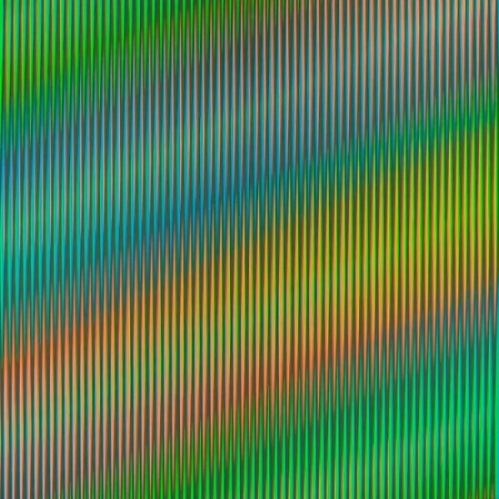 Litografia Cruz-Diez - Serie Semana - Martes	