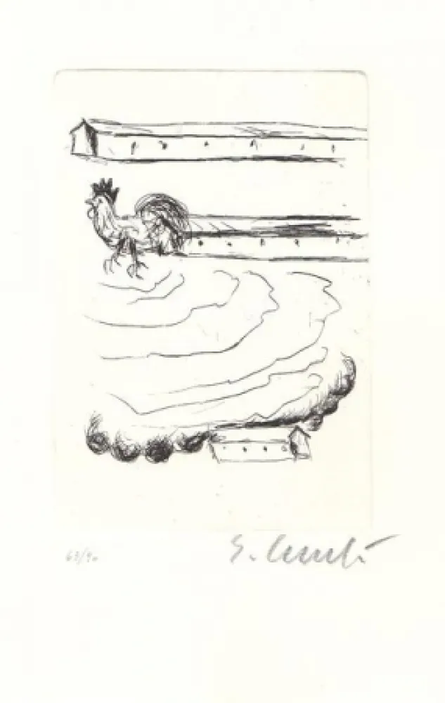 Acquaforte Cucchi - Senza titolo