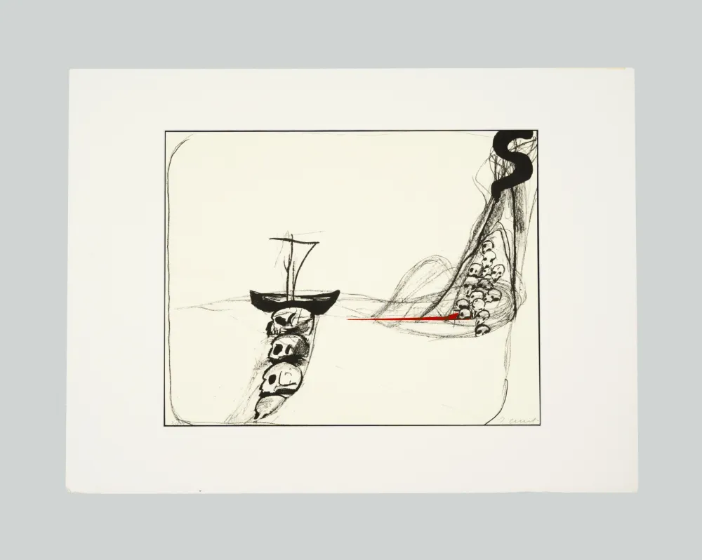 Litografia Cucchi - Simm' nervusi