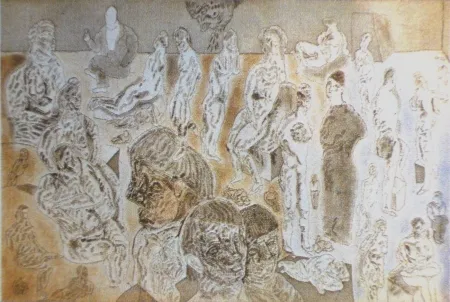 Acquaforte E Acquatinta Cuevas - Barrio chino I