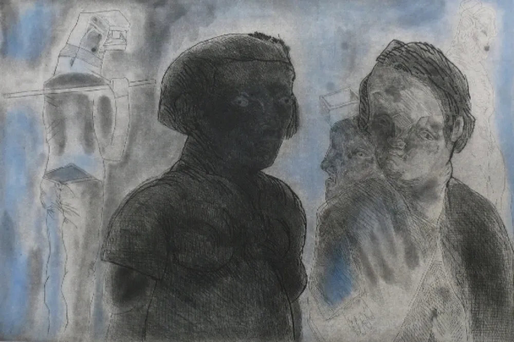 Acquaforte E Acquatinta Cuevas - Pescadores de Blanes