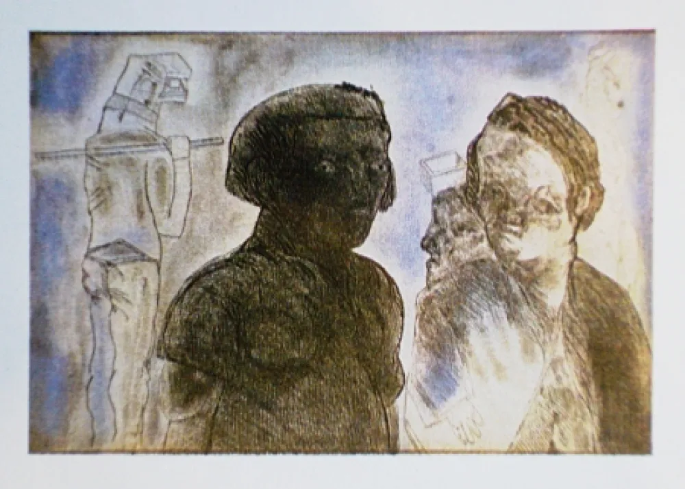 Acquaforte E Acquatinta Cuevas - Pescadores de Blanes