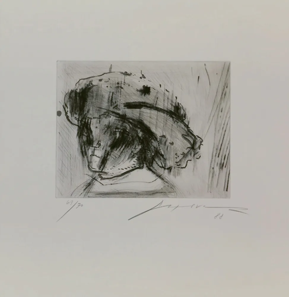 Incisione Cuevas - REMBRANDT AS A CHILD