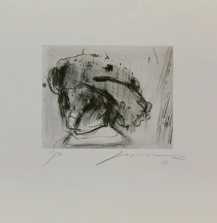 Incisione Cuevas - REMBRANDT AS A CHILD